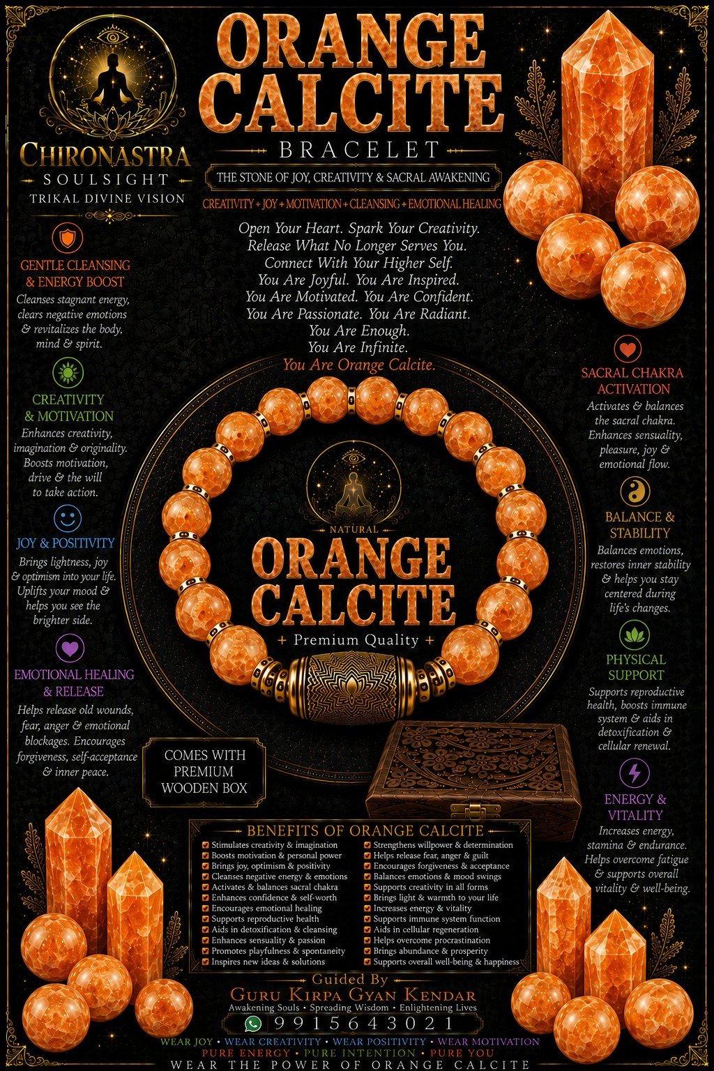 Orange Calcite - Image 2